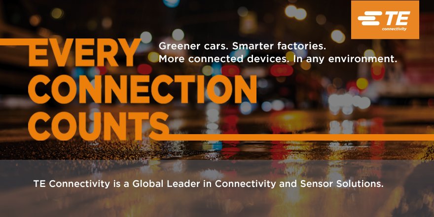 TE Connectivity banner